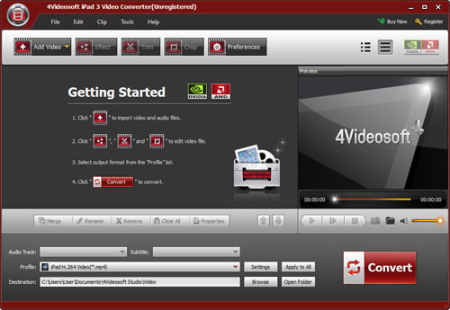 4Videosoft iPhone Video Converter