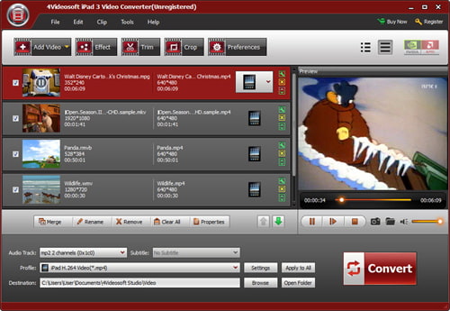 Add video files