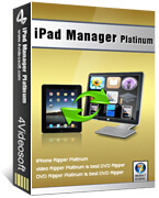 4Videosoft iPad Manager Platinum boxshot
