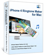 4Videosoft iPhone 4 Ringtone Maker for M boxshot