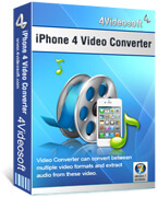 4Videosoft iPhone 4 Video Converter boxshot