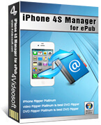 iPhone 4S Manager for ePub