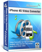 4Videosoft iPhone 4S Video Converter boxshot