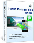 4Videosoft iPhone Manager SMS for Mac boxshot