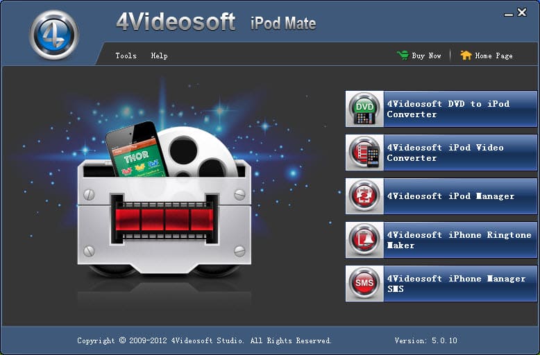 Screenshot of 4Videosoft iPod Mate