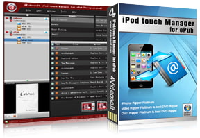 iPod touch Manager for ePub Purchase