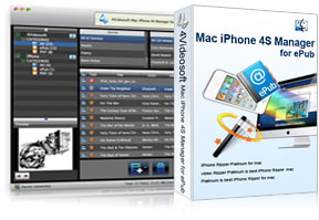 Mac iPhone 4S Manager for ePub Purchase