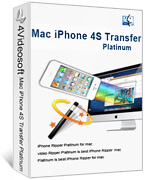 4Videosoft iPhone 4S Transfer for Mac boxshot