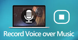 Record Voice Over Music