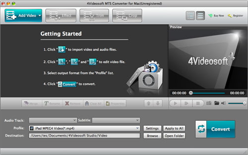 MTS converter for Mac