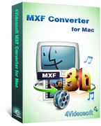 4Videosoft MXF Converter for Mac boxshot