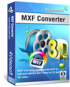 4Videosoft MXF Converter boxshot