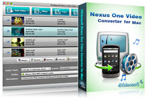 Nexus One Video Converter for Mac purchase