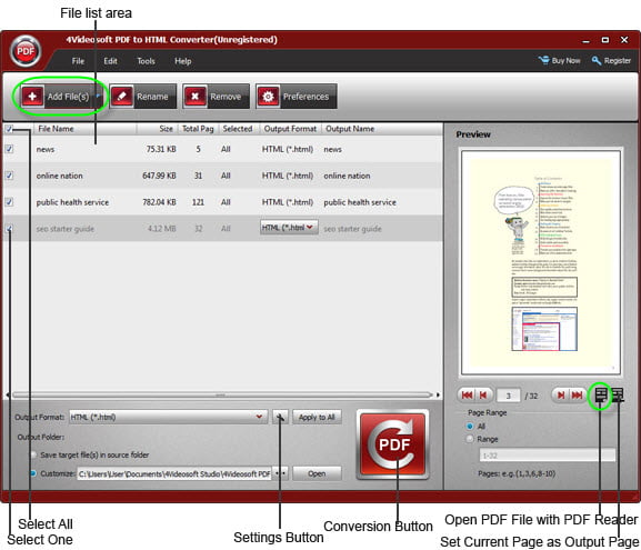 PDF to HTML Converter