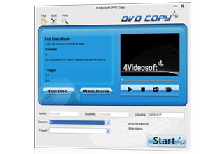 DVD Copy Screen