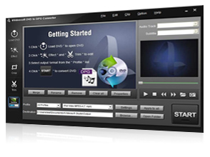 DVD to DPG Converter Screen