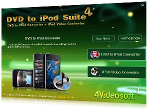 DVD to iPod Suite Screen