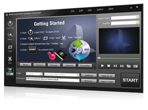 DVD to iRiver Converter Screen