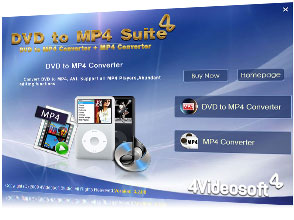 DVD to MP4 Suite Screen