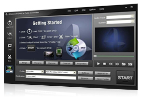 DVD to Palm Converter Screen