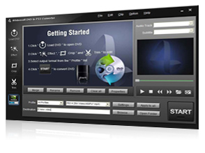 DVD to PS3 Converter Screen