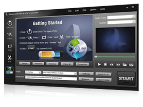 DVD to PSP Converter Screen