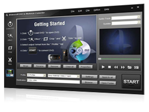 DVD to Walkman Converter Screen