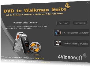 DVD to Walkman Suite Screen