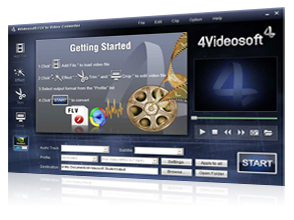 FLV to Video Converter Screen