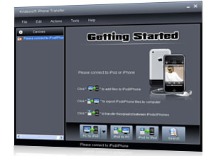 iPhone Transfer Screen