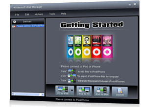 iPod Manager Screen