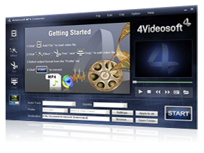 MP4 Converter Screen