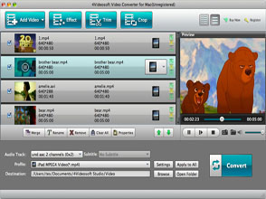 Video Converter for Mac Screen