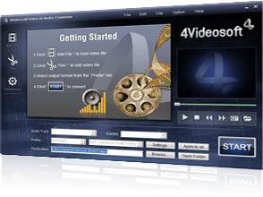 Video to Audio Converter Screen