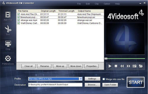 Add video files
