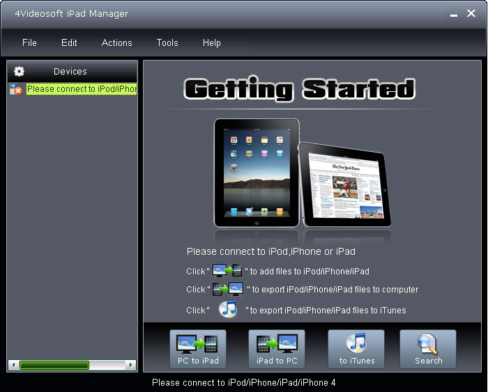4Videosoft iPad Manager 4.0.06