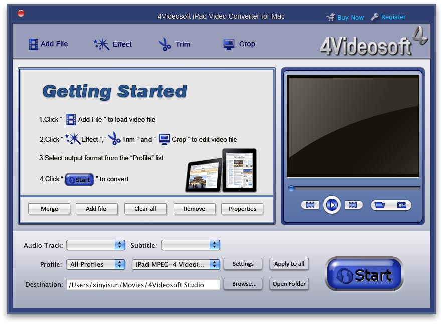 4Videosoft MP4 Converter