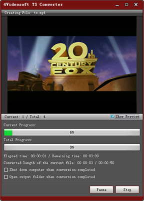 convert TS video