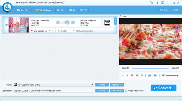 Convert AVI to MP4