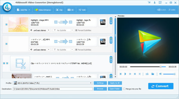Convert MP4 to AVI