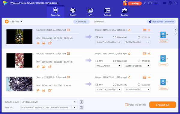 4Videosoft Video Converter Ultimate