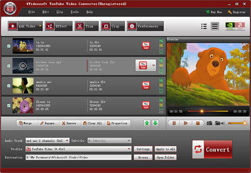 Add video files