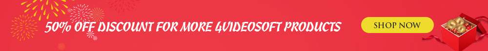 Promotion for 4Videosoft Products