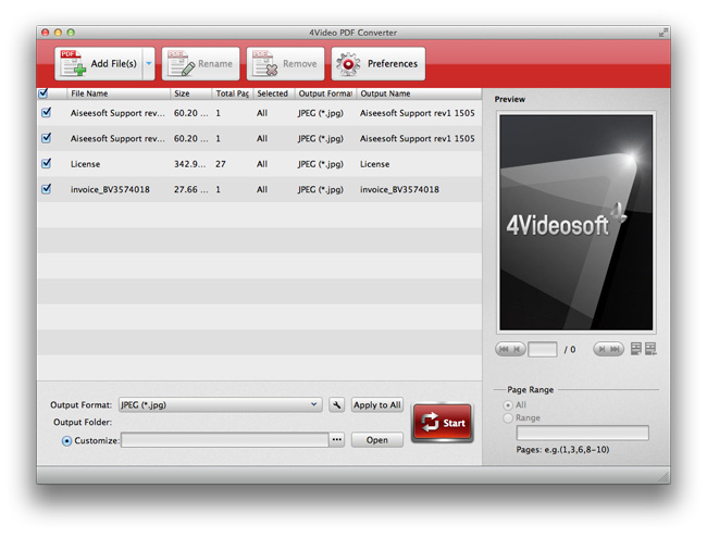 Help Document of PDF Converter