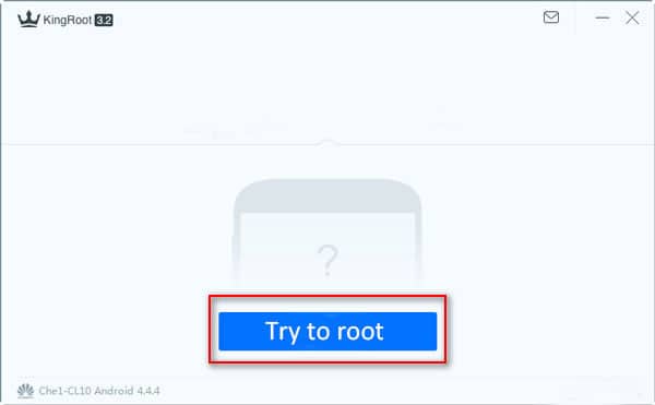 Root-telefoon op pc