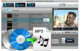 Rip Blu-ray/DVD to MP3 on Mac