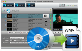 Convert Blu-ray/DVD to WMV on Mac