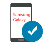 Dispositivos Samsung Galaxy altamente compatibles