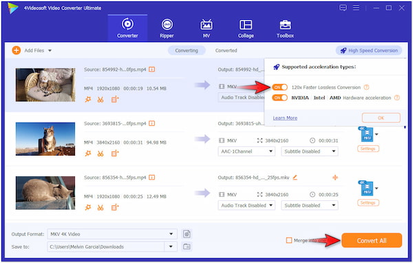 Start Conversion Process