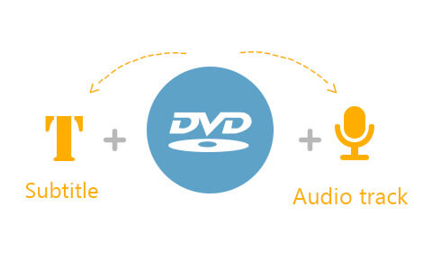 Añade la pista de audio preferida y subtítulos libremente